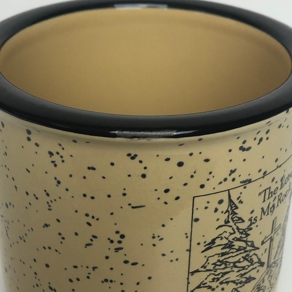 M Ware The Lord Is My Rock Coffee Mug Cup - Picture 5 of 9